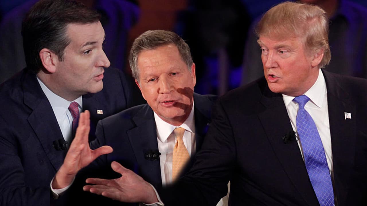 Cruz, Trump y Kasich se alejan de su compromiso de apoyar al candidato republicano