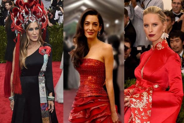 Las famosas rindieron tributo a la cultura asiática.