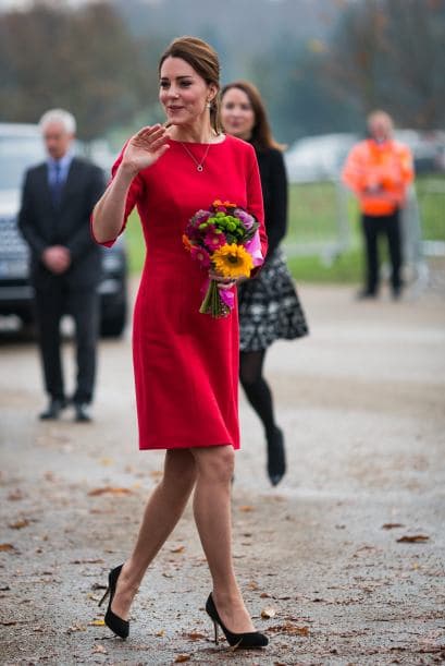 La Duquesa, que tiene cuatro meses de embarazo, viajo a Norfolk para apoyar la recaudación de más de 15 millones de dólares para construir un nuevo centro de beneficencia.