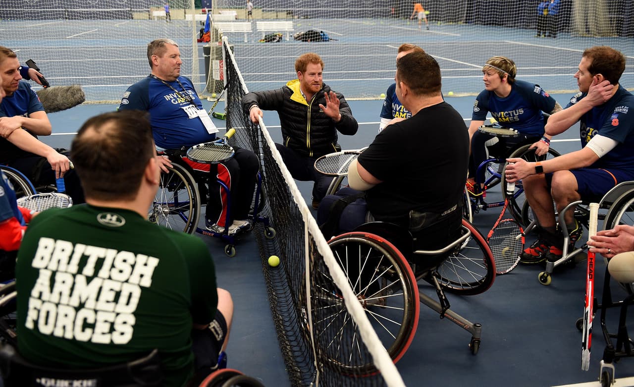 Les dedicó algunas palabras inspiradoras.