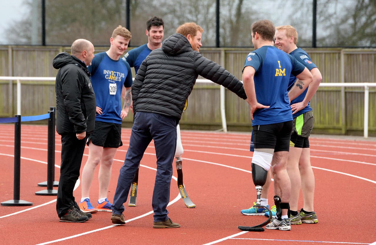 Y Harry se mostró muy entusiasmado por su reunión.