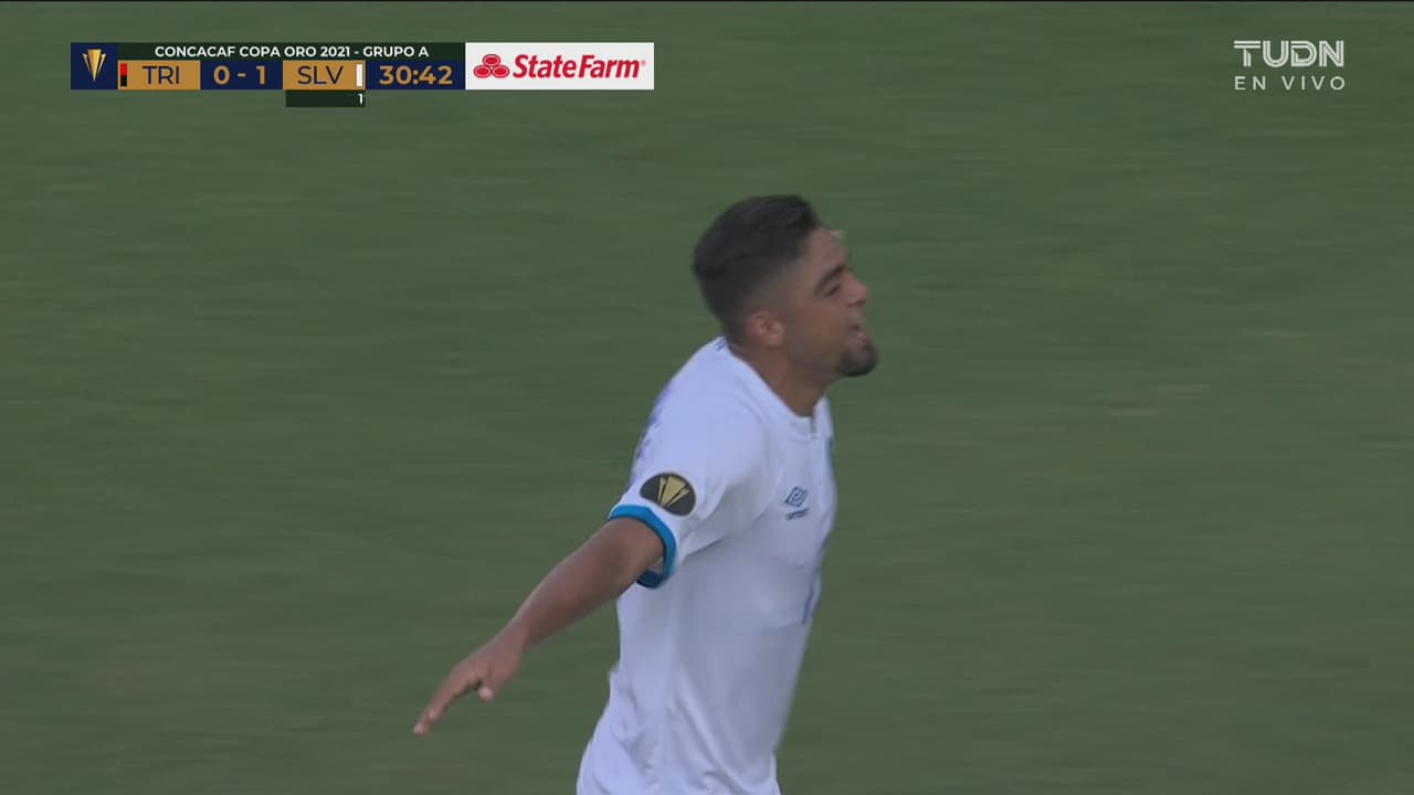 ¡Se abre el cerrojo! Henríquez hace el 0-1 de El Salvador de forma exquisita