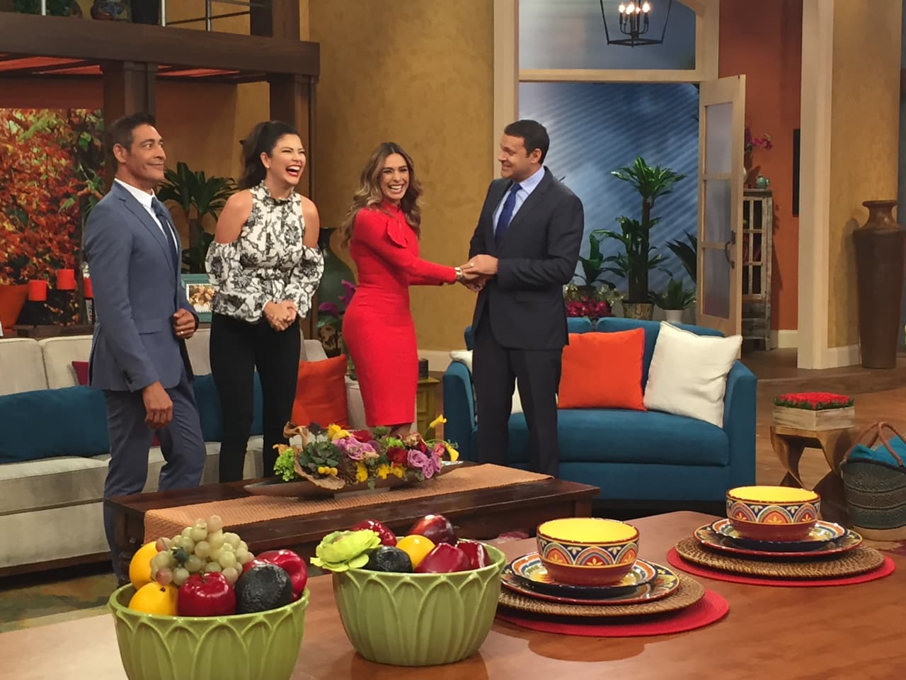 Galilea siempre se siente en casa cuando llega a Despierta América y todos la reciben con mucho cariño.