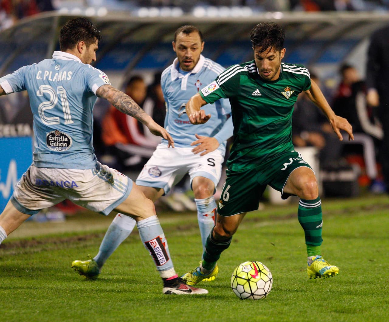 Celta rescata empate ante Betis y sigue enfocado en los puestos de Europa