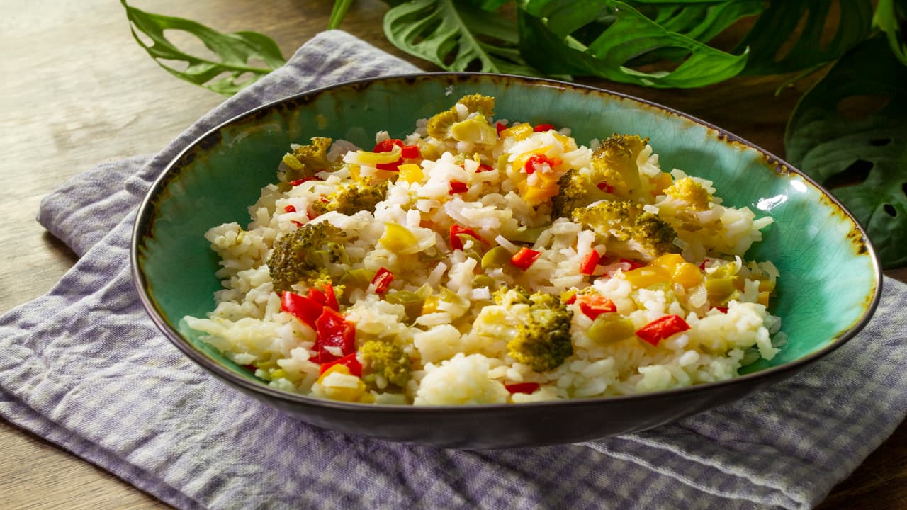 Arroz con verduras