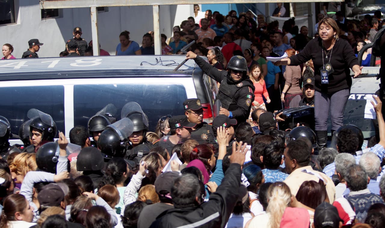 Los familiares de los internos pudieron ingresar nuevamente este domingo.