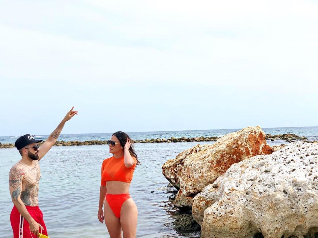 "Qué pena tener que irme tan pronto": Jomari lamentó tener que dejar el "paraíso dominicano", como él llama a este lugar que gusta visitar en sus días de descanso.