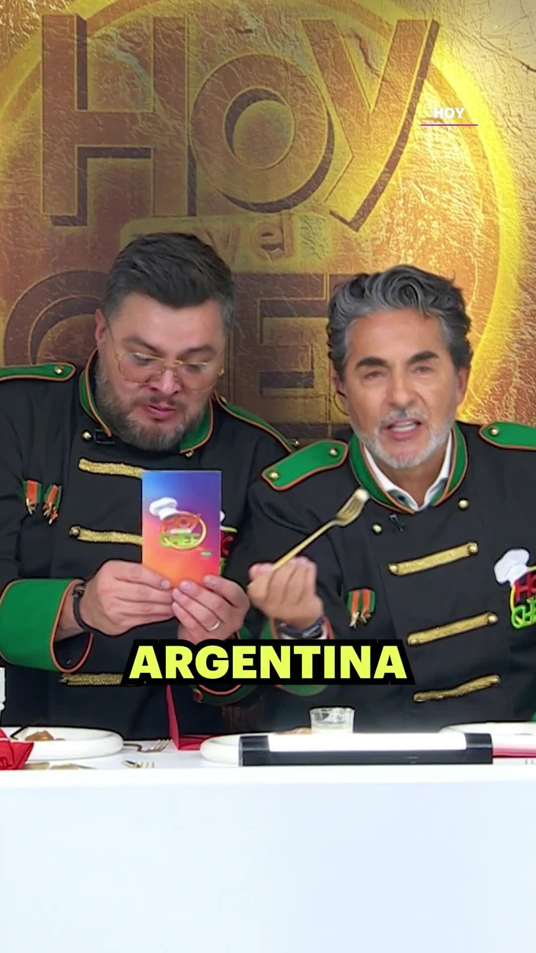 Mateo celebra la victoria de Galilea Montijo y Claudia Troyo en Hoy soy el Chef