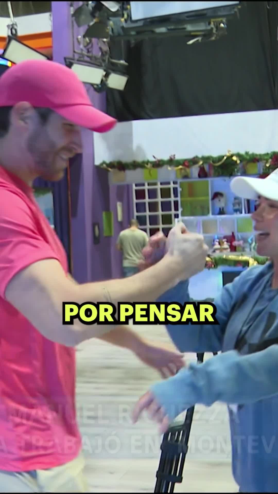 Manuel invitó a Las Estrellas Bailan en Hoy a su compañera de Monteverde