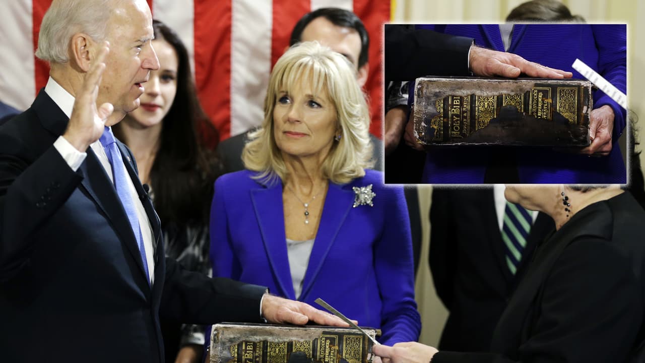 Las Biblias en la historia de las juramentaciones: Joe Biden llevó dos con un significado especial