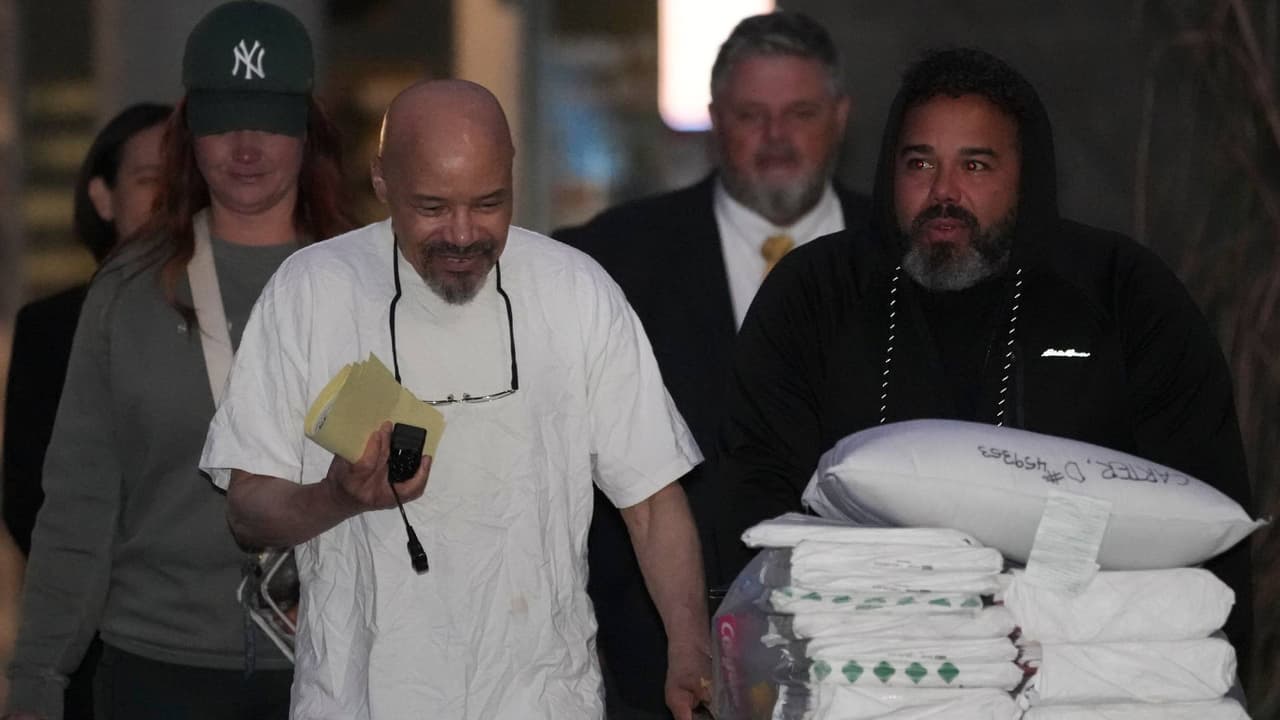 Douglas Carter esperó décadas para ser ejecutado y ahora está libre en espera de nuevo juicio gracias a pruebas de ADN