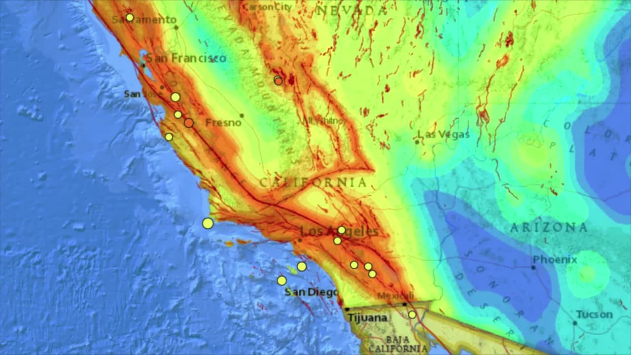 Estas son las cuatro falla geológicas con más movimiento en el sur de California