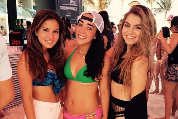 La más guapa de la fiesta.