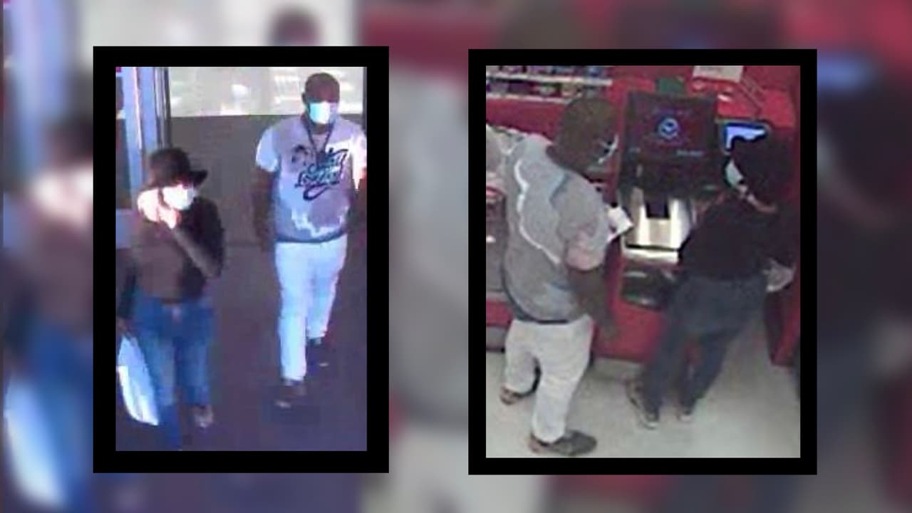 Buscan a dos fugitivos acusados de usar tarjetas de crédito robadas en el área de Houston