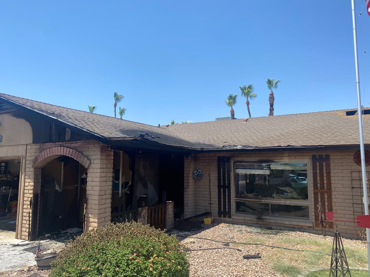 Es por eso que la casa no se dio por perdida, y los daños se minimizaron.