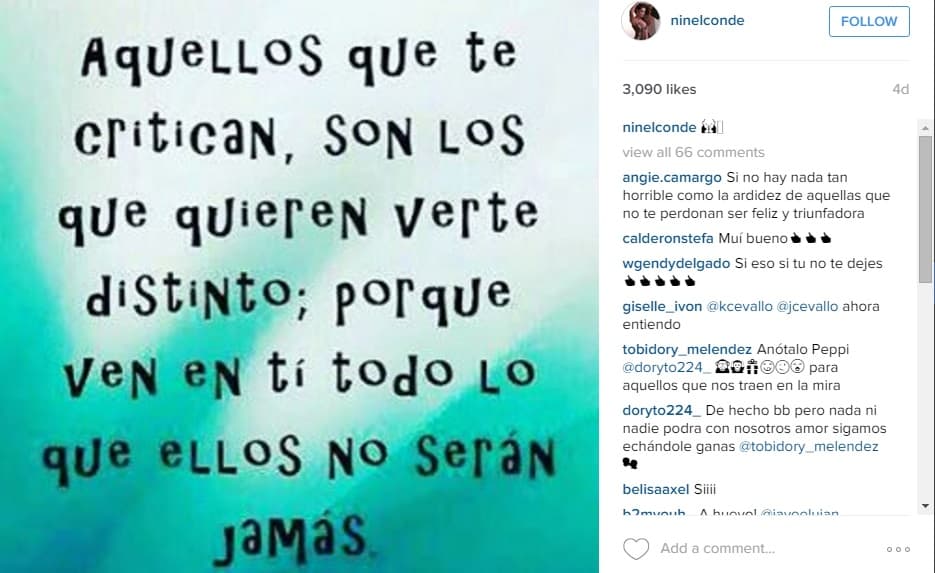 Eso sí, Ninel no deja de decirle a todos que las burlas no le afectan en lo más mínimo.