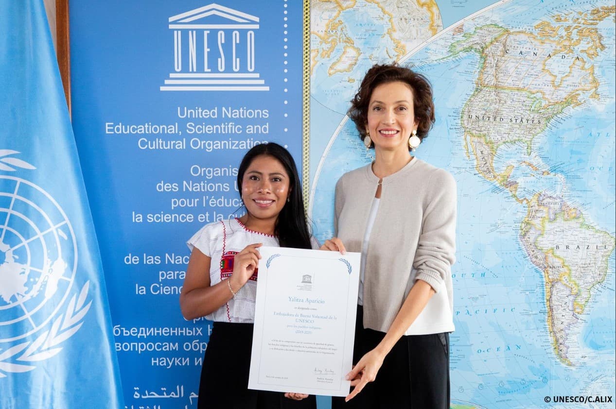 Yalitza Aparicio UNESCO