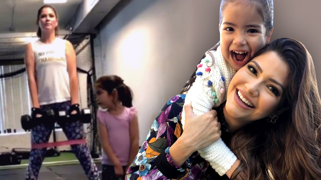 Ana Patricia ya tiene compañera en el gimnasio: mira cómo le fue entrenando con su hija Giulietta