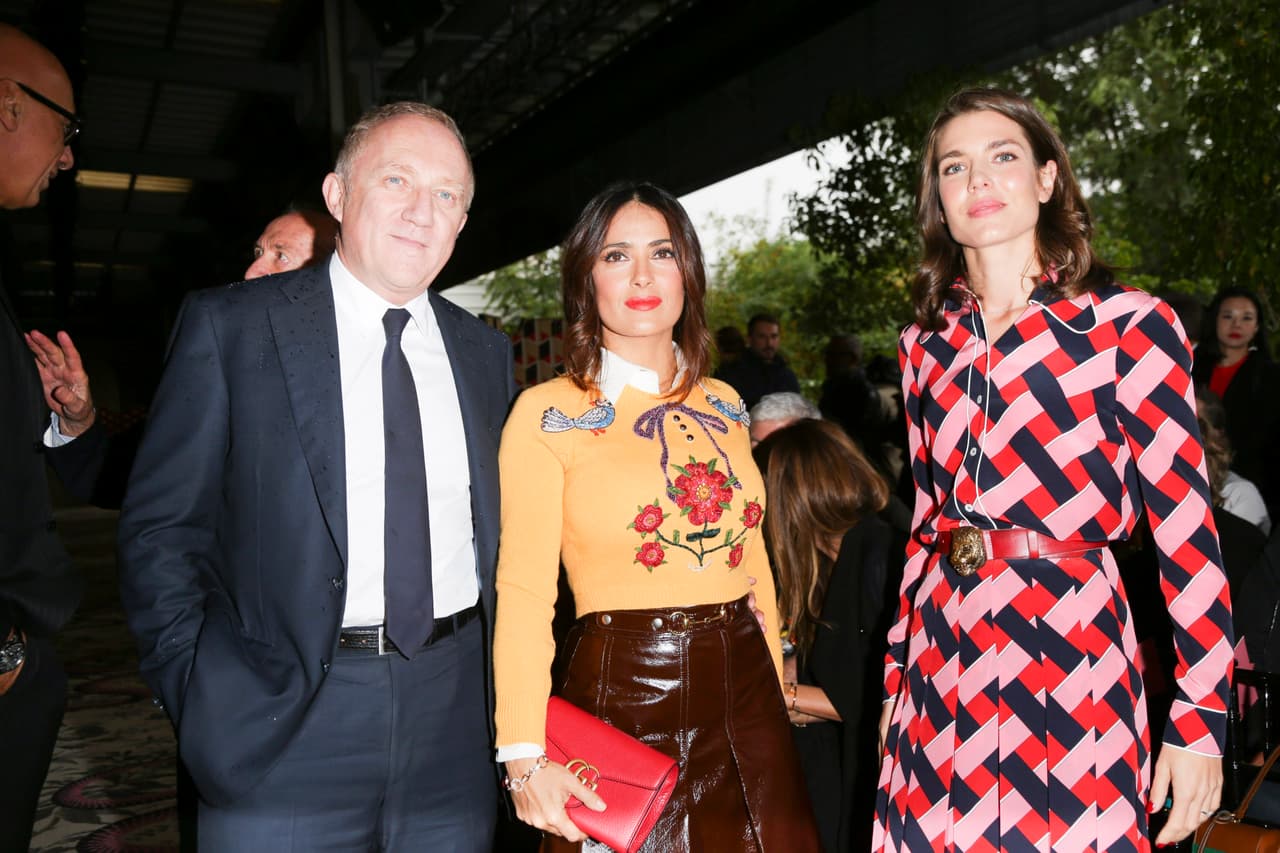 Las dos famosas coincidieron para ver la pasarela de la nueva colección de Gucci en Milán.