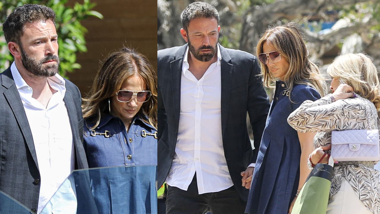 Las fotos de Ben Affleck llevando a desayunar a JLo a Malibú con todo y su 'suegra'
