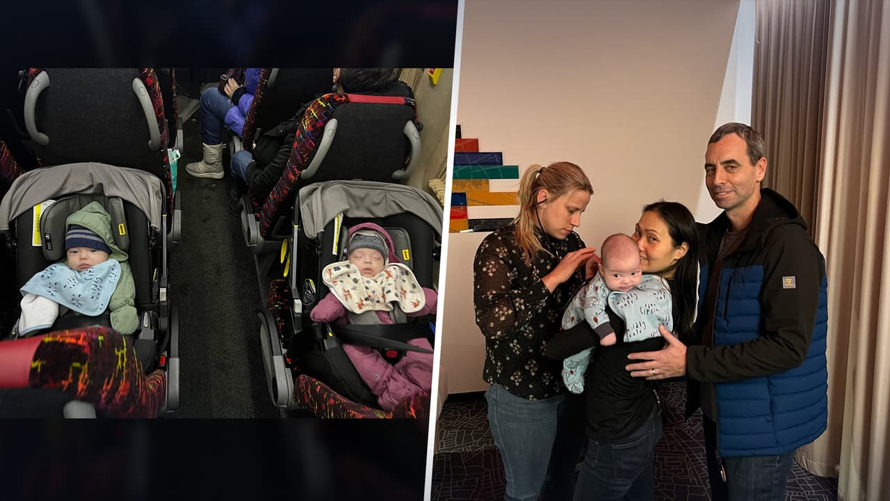 Una familia de Texas logra rescatar de Rusia a sus bebés gemelos que terminaron por la guerra en un orfanato