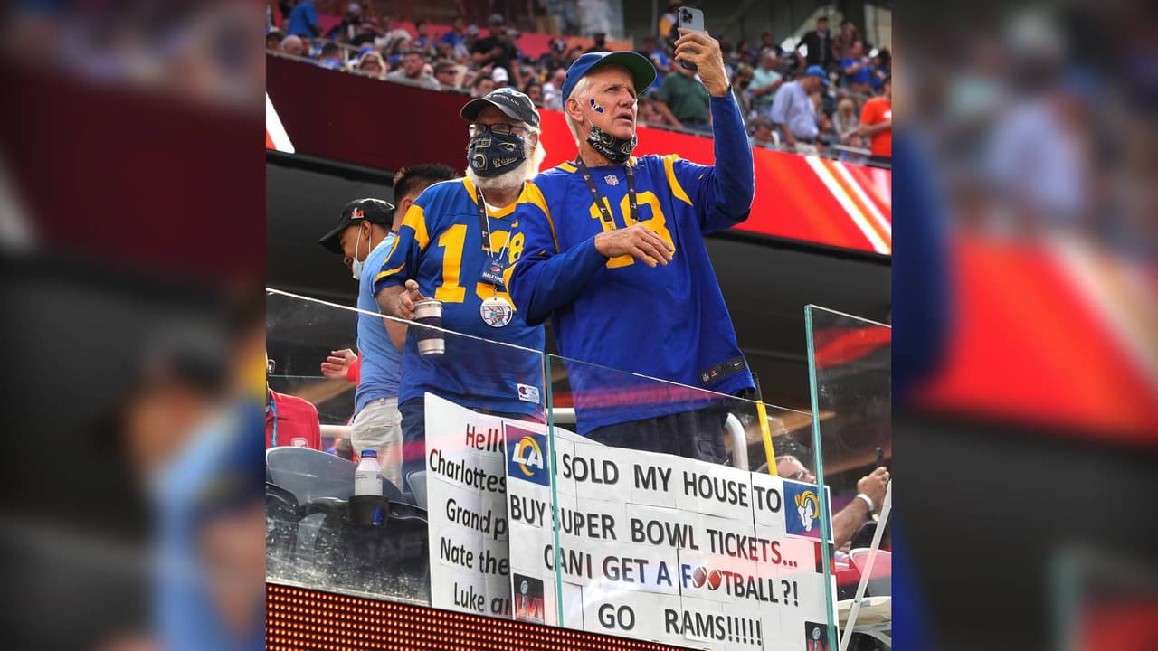 Aficionado que vendió su casa para estar en el Super Bowl LVI