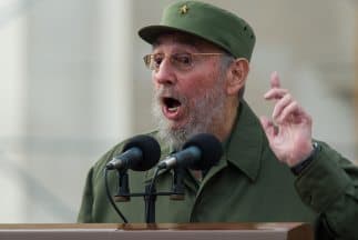 Fidel Castro, durante las celebraciones del 50 aniversario de la revolución cubana. 