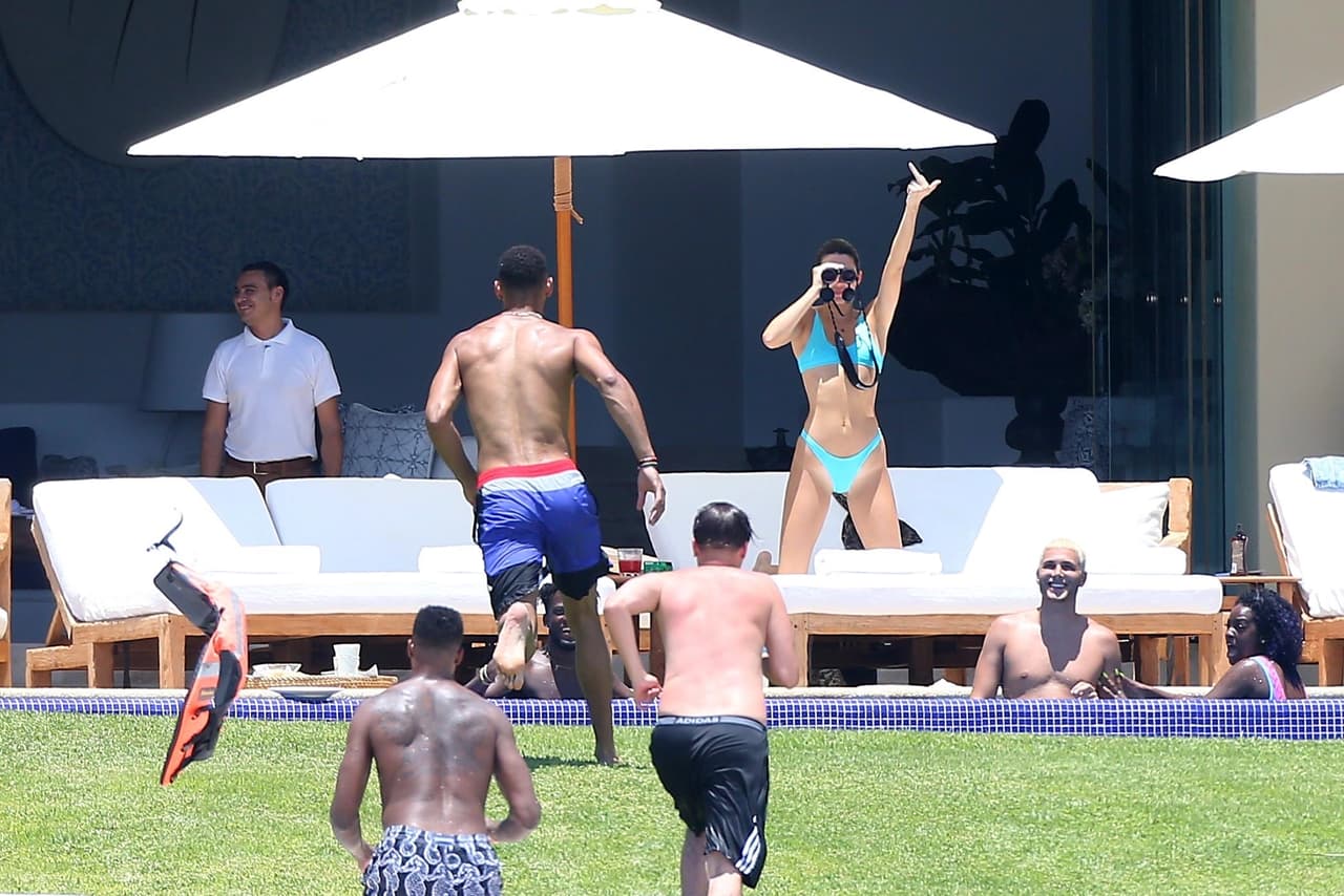En este viaje Kendall estuvo acompañada por su novio Ben Simmons.