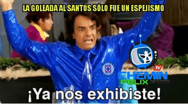 Cruz Azul la 'cruzazuleo' en el minuto 94 ante Toluca y los memes se comen a la Máquina.