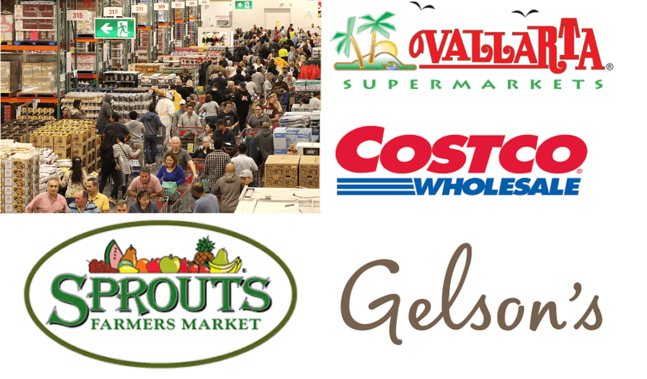 Trabajadores de cuatro supermercados dan positivo a coronavirus en el sur de California