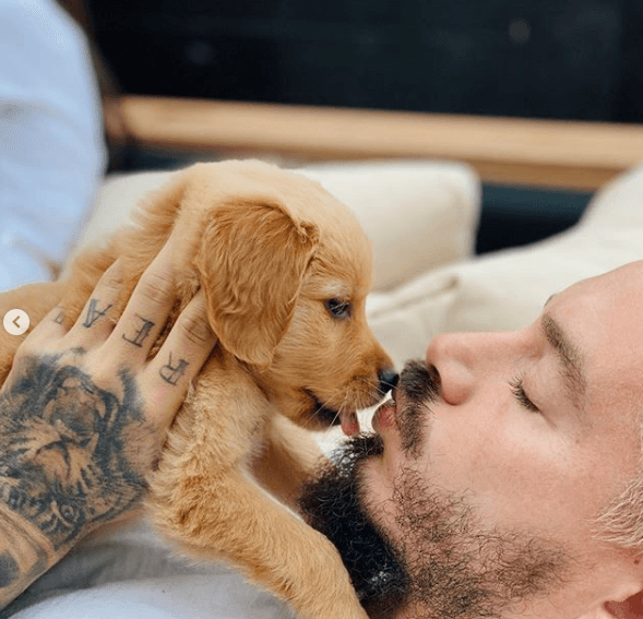 Así derriten las redes J Balvin y sus peludos amigos.