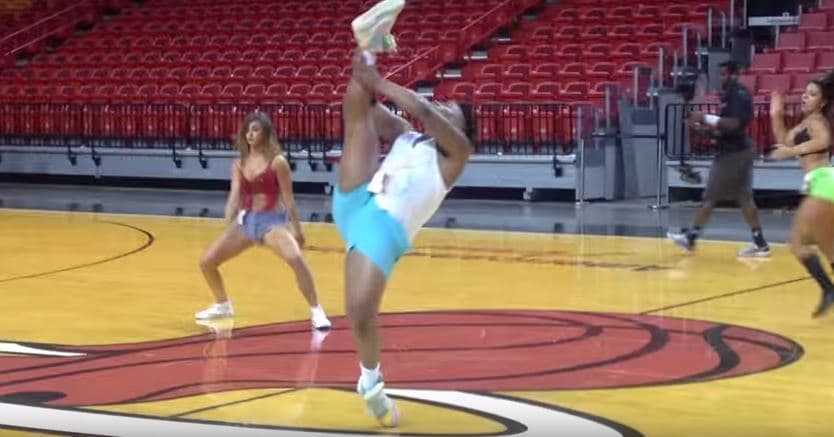 Viral audición para equipo de baile del Heat