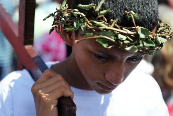 Para muchos es un honor ser parte de la representación de la Pasión de Cristo.