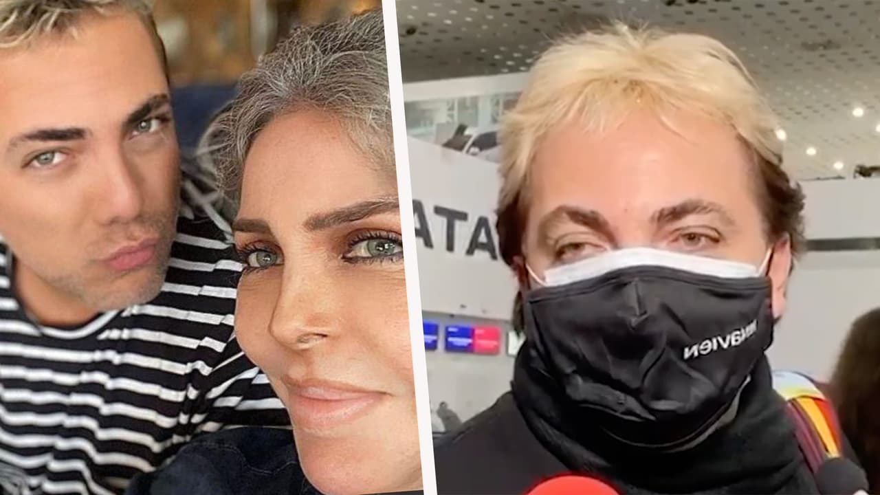 "Quiere ser más adultita": Cristian Castro habla de las canas de su madre, mientras muchos critican su pelo ralo
