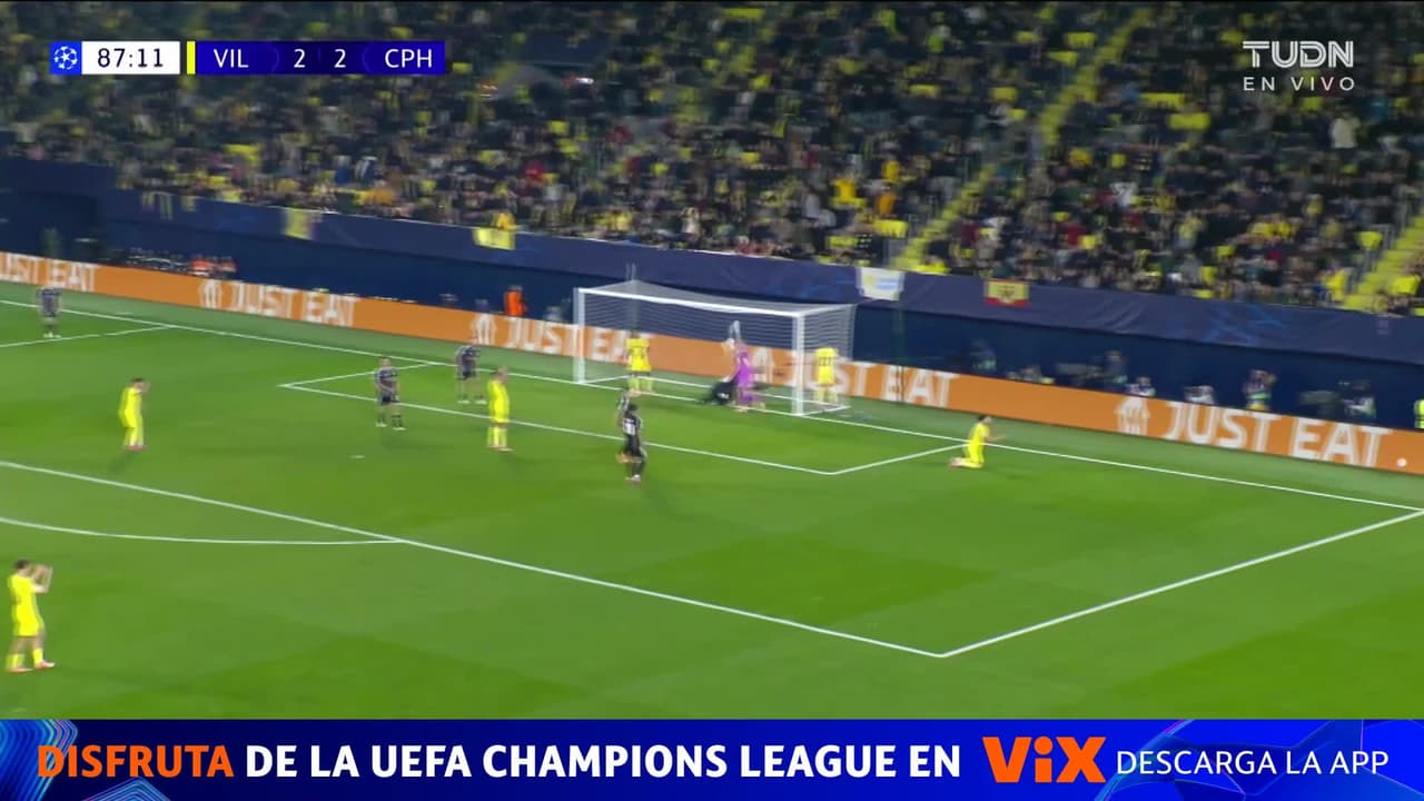 ¡Era tuya, Pérez! Villarreal se pierde una clara para el gol de la victoria