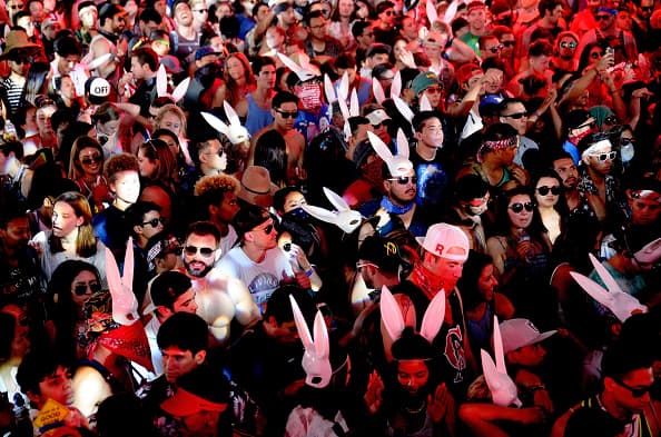 Público durante el día tres de Coachella 2016.