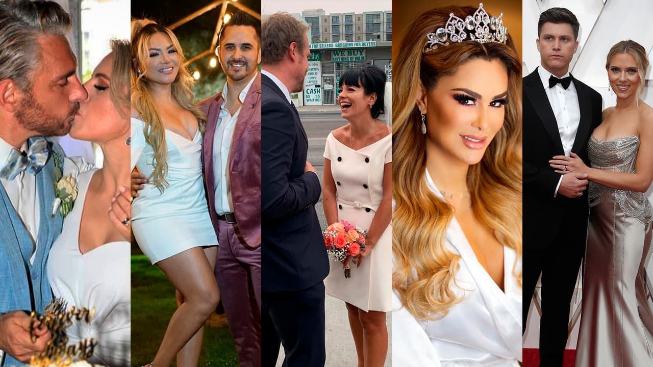 Helen Ochoa, Ninel Conde y otras 10 parejas que se casaron en medio del covid-19