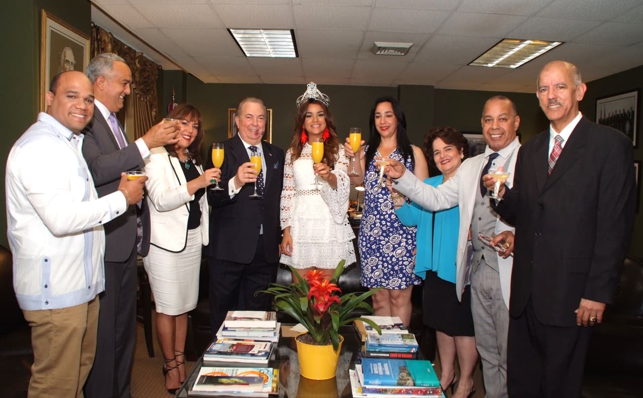 Allí aprovecharon para celebrar el triunfo de Clarissa y desearle mucha suerte en esta nueva etapa.