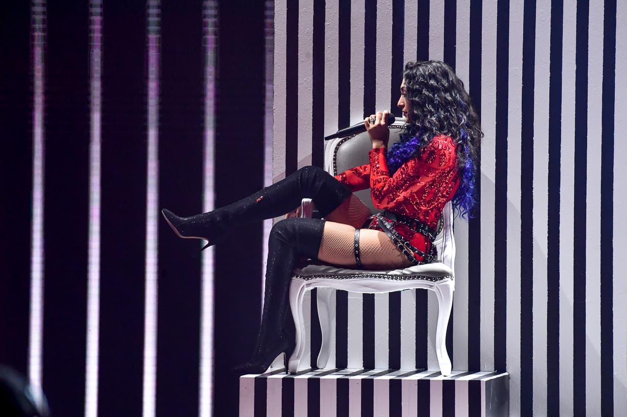 Una que estaba absolutamente nerviosa por su challenge fue Vikina.