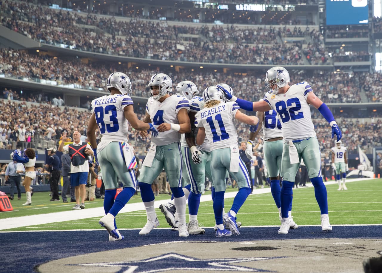 Jason Witten y Dez Bryant son dos jugadores históricos para los Dallas Cowboys.