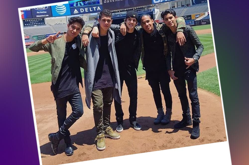 Parece que quedaron fascinados con este lugar, pues repitieron la foto del recuerdo.