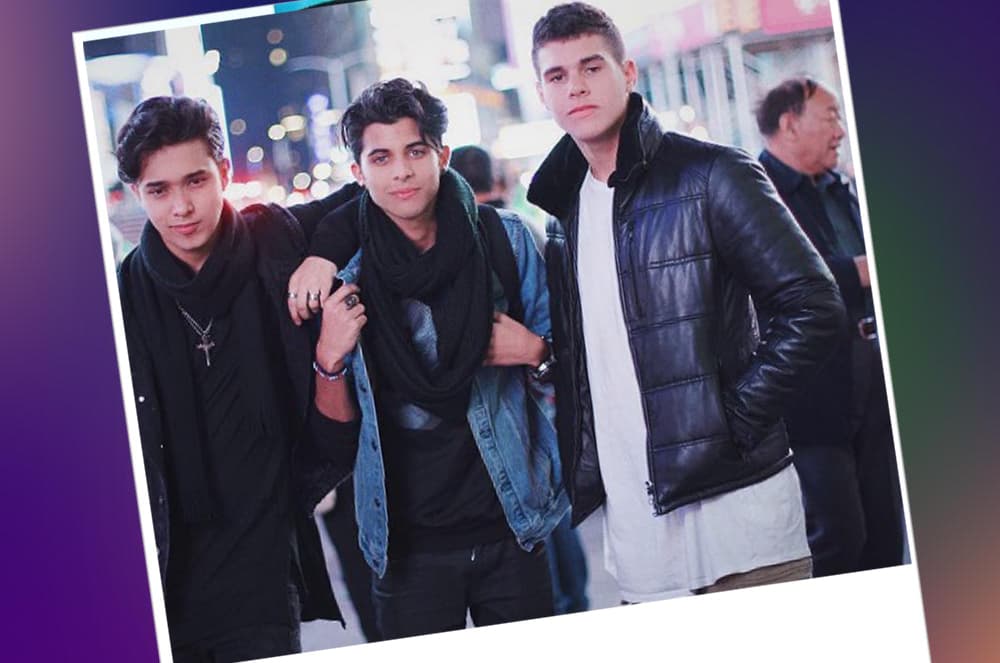 Luego se fueron de paseo por Times Square y le regalaron a sus fans esta imagen ideal para ilustrar la portada de una revista, ¿qué opinas?