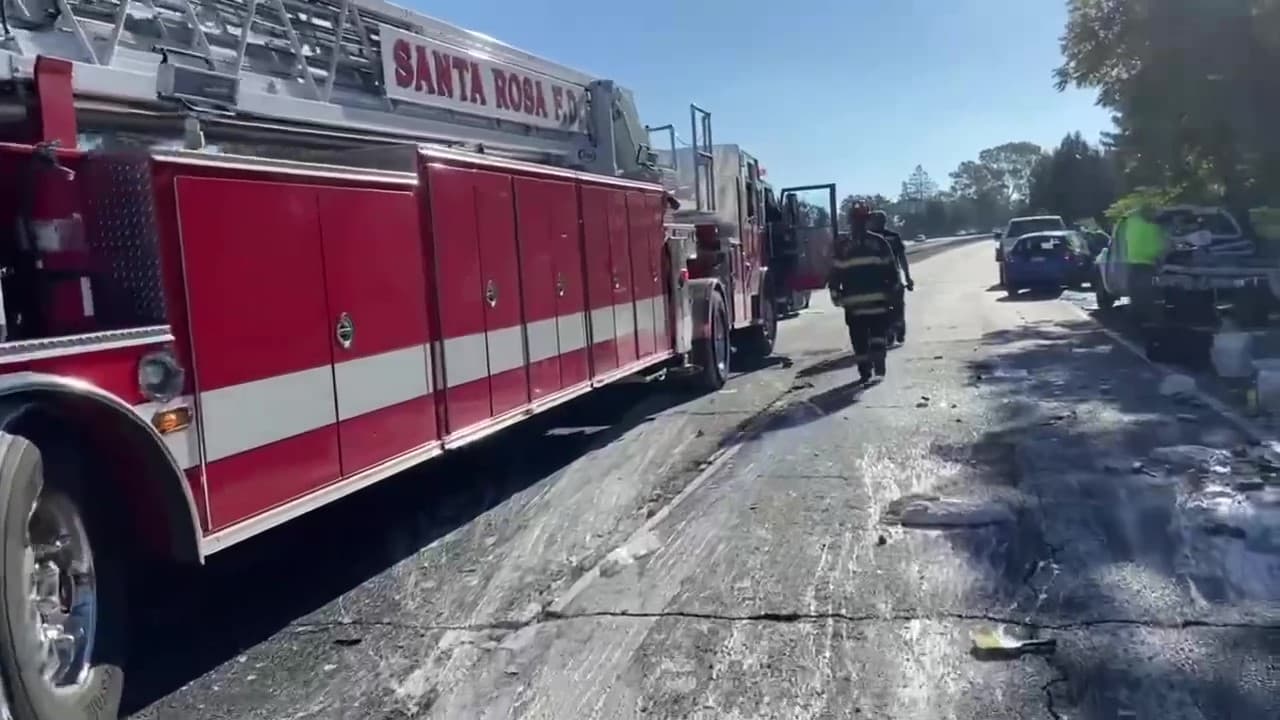 El auto de Alani también volcó, fue rescatada por bomberos y su muerte se confirmó en un hospital.
<br>