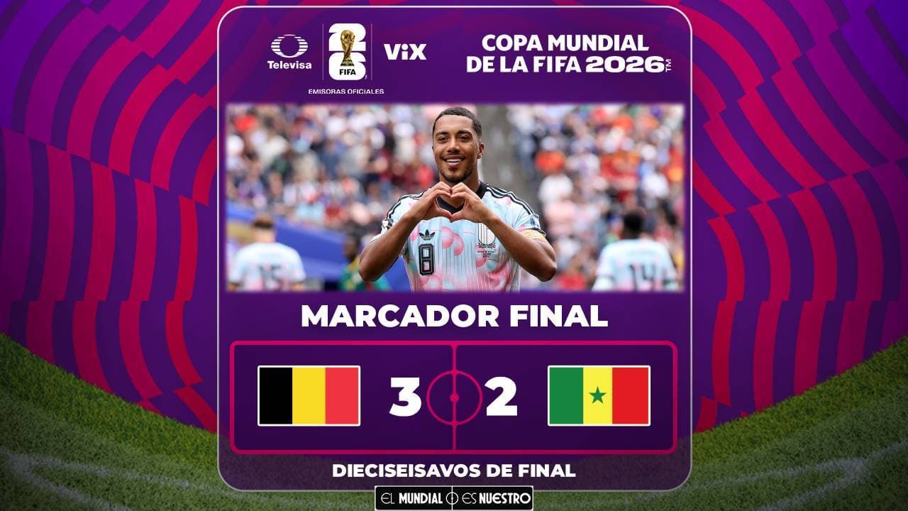 Resumen | Bélgica firma una remontada épica en el alargue y elimina a Senegal del Mundial 2026