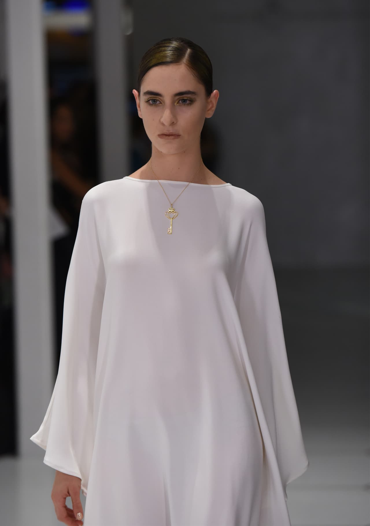 Blanco fue el color dominante.