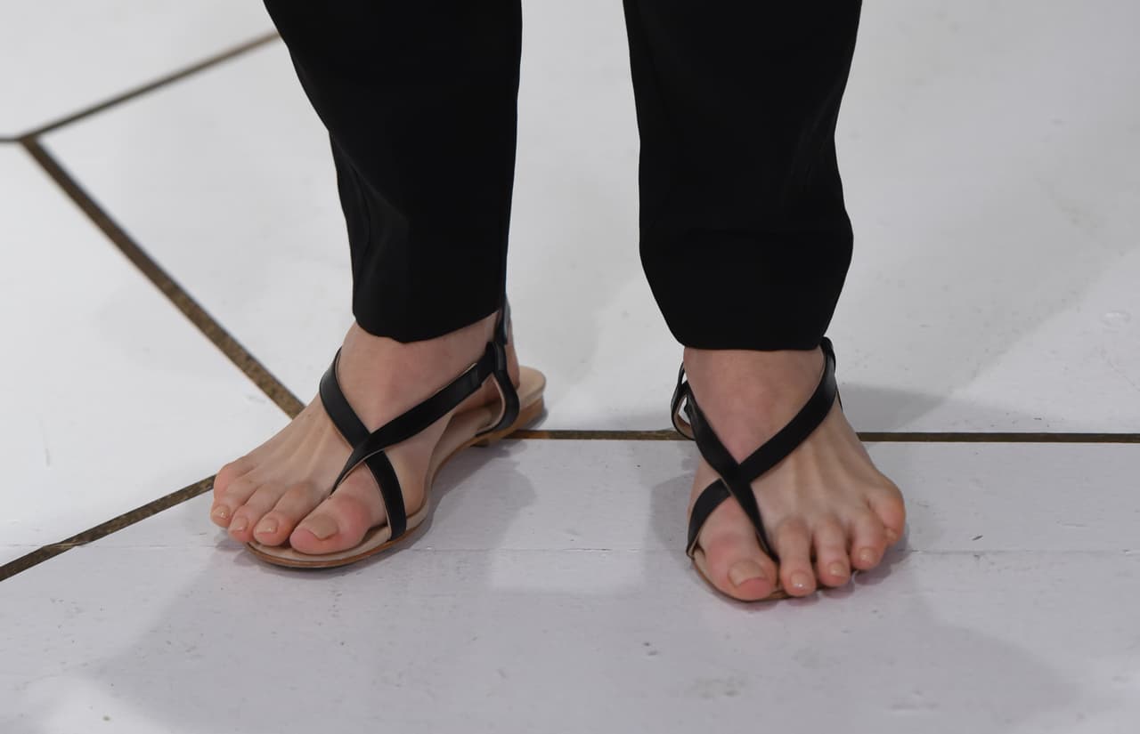 Las sandalias son un básico de primavera que no pasó por alto.