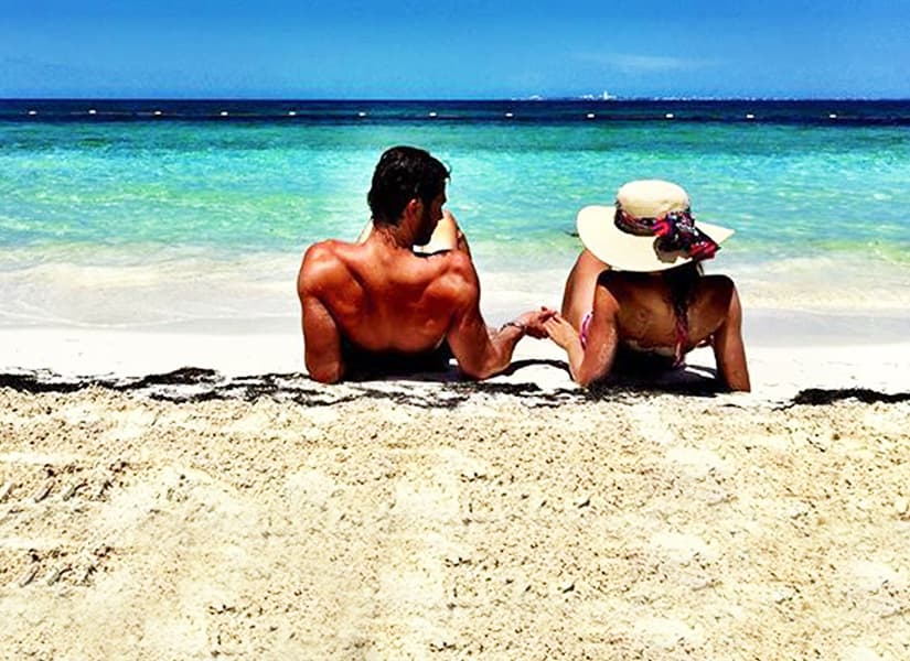 Mira más fotos de la linda pareja.