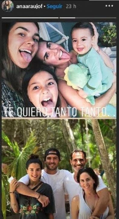 Mientras espera que el proceso judicial se reanude en Miami, su esposa publicó el pasado fin de semana esta imagen en sus historias de Instagram en la que él aparece. También están su hermana Silvia Lyle y su cuñado Lucas Delfino.
<br>