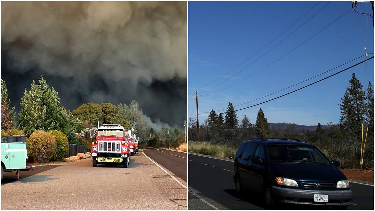 Fotografías interactivas: Paradise, a un año de que este pueblo fuera arrasado por el incendio Camp