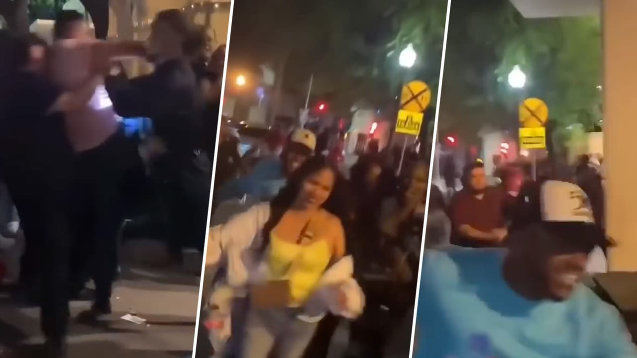 Video capta momentos de pánico durante el tiroteo masivo en Sacramento